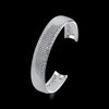 925 sterling Silver elegant Vintage bangles for woman cuff Bracelets Party wedding accessories adjustable Jewelry gifts