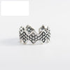 925 sterling Thai silver wave rings designer works image simple design wild fashion rings for women elegant charms jewelry gift