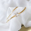 925 sterling silver AAAA Zircon double layer bracelets fashion city wild square zircon adjustable bracelets for women jewelry