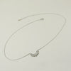 925 sterling silver arc AAA zircon pendants necklace luxurious temperament women necklace 2020 wild charms jewelry holid gift