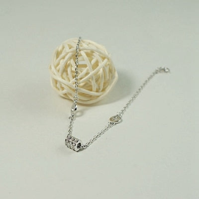 925 sterling silver cylinder mosaic zircon bracelets trendy element design wild charms bracelets for women fashion jewelry 2020