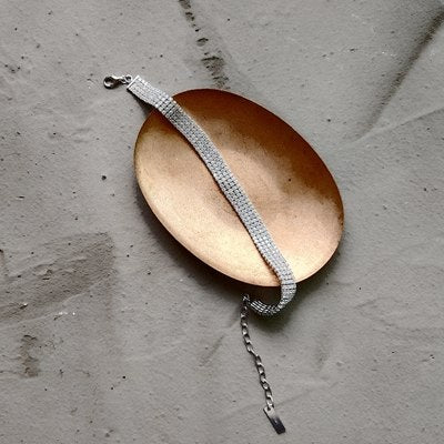 925 sterling silver four layer full AAA zircon bracelets silver fashion romantic party bracelets for women ladies fine jewelry