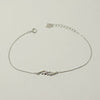 925 sterling silver ladder rectangle zircon bracelets fashion personality element design wild bracelets for women zircon jewelry