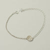 925 sterling silver zircon round card double layer star bracelets simple star tail chain fashion design wild women bracelets