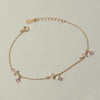 925 sterling silver zircon star bracelets simple design fashion sweet girl heart bracelets wild women 2020 charms jewelry gift