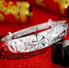 999 sterling silver bracelet female thousand feet old phoenix simple auspicious cloud bracelet 520