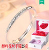 999 sterling silver bracelet female thousand feet old phoenix simple auspicious cloud bracelet 520