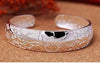 999 sterling silver bracelet female thousand feet old phoenix simple auspicious cloud bracelet 520