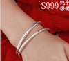 999 sterling silver bracelet female thousand feet old phoenix simple auspicious cloud bracelet 520