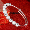 999 sterling silver female thousand foot birthd bracelet authentic