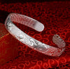 999 sterling silver female thousand foot birthd bracelet authentic