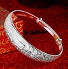 999 sterling silver female thousand foot birthd bracelet authentic