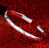 999 sterling silver female thousand foot birthd bracelet authentic
