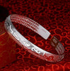 999 sterling silver female thousand foot birthd bracelet authentic