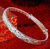 999 sterling silver female thousand foot birthd bracelet authentic