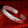999 sterling silver female thousand foot birthd bracelet authentic