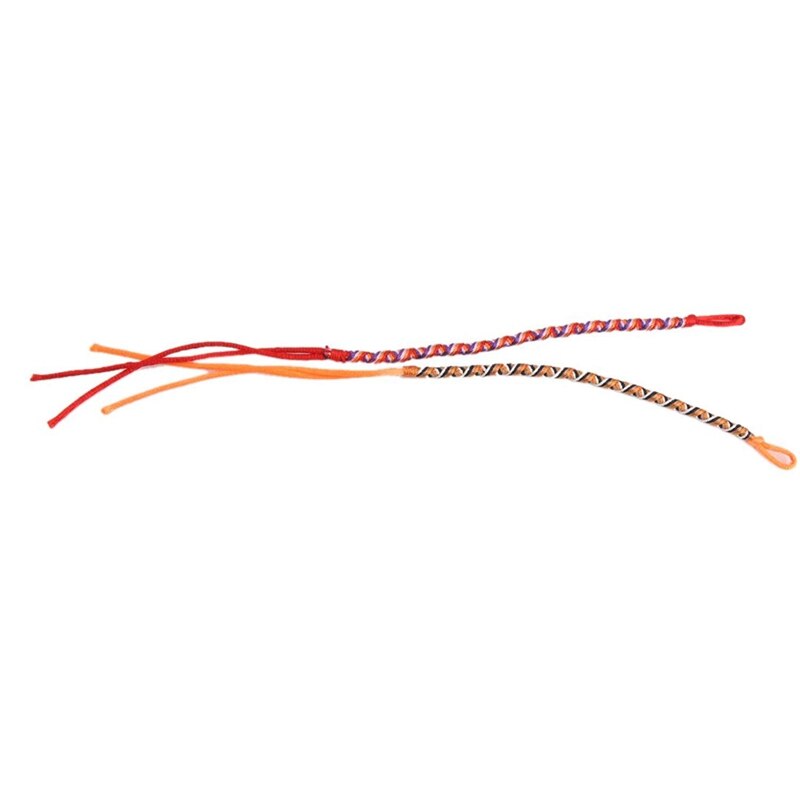 9pcs Bracelets Brazilian Wire Braid Handmade Ethnic Multicolored # 4