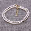 A Natural Freshwater Pearl Necklace Small Pearls Beads Female Clavicle Chain Choker Necklaces for Women Wedding Gift