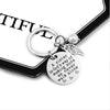 A Sister is God's Way of Making Sure We Never Walk Alone Keychain