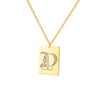 A-Z Initial Letter Necklace for Women Stainless Steel Gold Color Pendant Necklaces 2023 Trend Choker Goth Aesthetic Jewerly