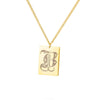 A-Z Initial Letter Necklace for Women Stainless Steel Gold Color Pendant Necklaces 2023 Trend Choker Goth Aesthetic Jewerly
