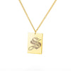 A-Z Initial Letter Necklace for Women Stainless Steel Gold Color Pendant Necklaces 2023 Trend Choker Goth Aesthetic Jewerly