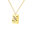 A-Z Initial Letter Necklace for Women Stainless Steel Gold Color Pendant Necklaces 2023 Trend Choker Goth Aesthetic Jewerly