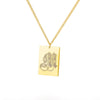 A-Z Initial Letter Necklace for Women Stainless Steel Gold Color Pendant Necklaces 2023 Trend Choker Goth Aesthetic Jewerly