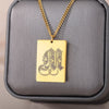 A-Z Initial Letter Necklace for Women Stainless Steel Gold Color Pendant Necklaces 2023 Trend Choker Goth Aesthetic Jewerly