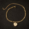 A-Z Letter Initial ankle bracelet Stainless Steel Heart Gold Anklets for women Boho Jewelry Leg Chain Anklet Beach Accessories