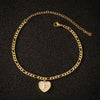 A-Z Letter Initial ankle bracelet Stainless Steel Heart Gold Anklets for women Boho Jewelry Leg Chain Anklet Beach Accessories