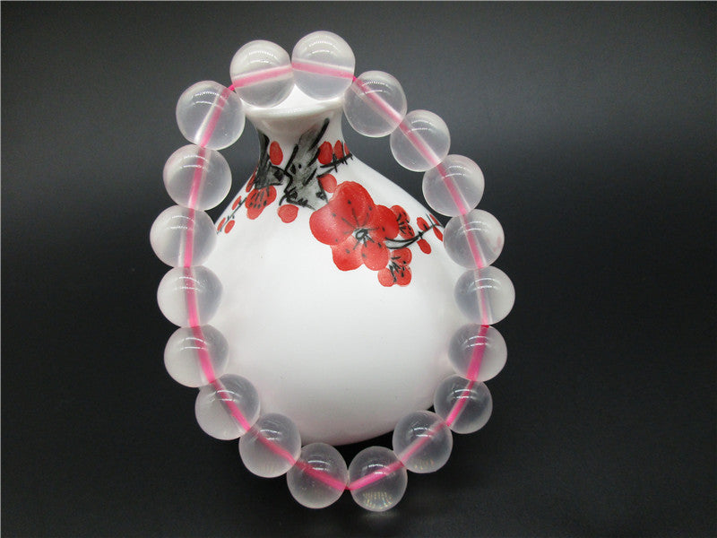 AAA natural Rose Quartz stone crystal Bead Bracelets Women Men Jewelry Christmas gift Drop Shipping10mm