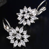 AAAA Luxury Crystal Stud Earrings Jewelry Glamour Women Wedding Anniversary Exquisite Gift Earrings Jewelry Accessories