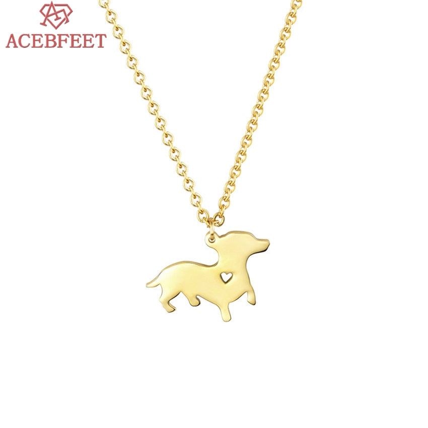 2020 New Silver Gold Color Rose Flower Exquisite Pendant Necklace Woman Birthd Gift Necklace Valentine's D present