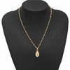 ADOLPH Star Jewelry Trendy Virgin Mary Choker Necklace Dainty Gold Medallion Pendants Necklaces Mother Mary Accessories