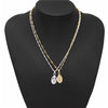 ADOLPH Star Jewelry Trendy Virgin Mary Choker Necklace Dainty Gold Medallion Pendants Necklaces Mother Mary Accessories