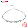Hot Selling 925 Sterling Silver Jewelry Brand Bracelets Fashion Starfish Bracelets Charm Women