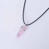2020 New Hot Hexagonal Crystal Tiger Eye turquoises pendentif amethyste Stone Pendant Chains Necklace For Women Jewelry