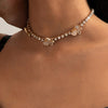 AITIEI Iced Out Bling Cubic Zircon Butterfly Pendant Necklace Double Layer Cubic Tennis Chain Necklace Women Hip Hop Jewelry