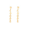 AMORE Letters Earrings for Women Gold Silver Color Long Drop Earrings 2022 Trend Jewelry Accessories Gift 11.11