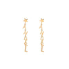 AMORE Letters Earrings for Women Gold Silver Color Long Drop Earrings 2022 Trend Jewelry Accessories Gift 11.11