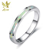 Geniune 925 Sterling Silver White Opal Stone Vintage Rings For Women Fine Jewelry Birthd Gift For Women