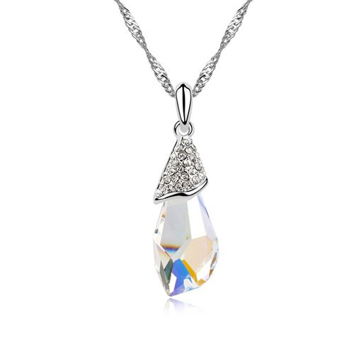 2020 geometric pendant crystal women necklace sale limited fashion jewelry crystals from Austria Mother's D gift #95787