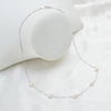 925 sterling silver chain necklace pendant pearl necklace women 6-7mm Pearl Quality goods jewelry