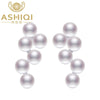 Real Natural Pearl Stud Earrings for women ,White Pink Purple 925 Sterling Silver Jewelry