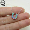 ASQUEEN 15 Styles New Cute Nature Opal Stone beads Necklace Pendants Gift For Women Girls necklace