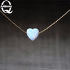 ASQUEEN 15 Styles New Cute Nature Opal Stone beads Necklace Pendants Gift For Women Girls necklace