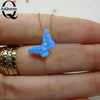 ASQUEEN 15 Styles New Cute Nature Opal Stone beads Necklace Pendants Gift For Women Girls necklace