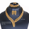 Women Jewelry Sets Fashion Bridesmaid Jewelry Set Gold Color Costume Habesha Jewellery Ethiopian Wedding Jewelry Set