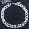 Acrylic Chain Necklace Bohemian Summer Plastic Clear Chain Collar Necklaces &amp; Pendants Women Jewelry Drop Shipping